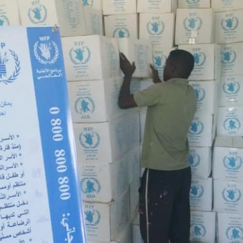STACO distributes relief aid to affected families in southern Libya