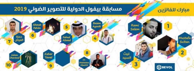 BEVOL تعلن رسمياً عن أسماء الفائزين