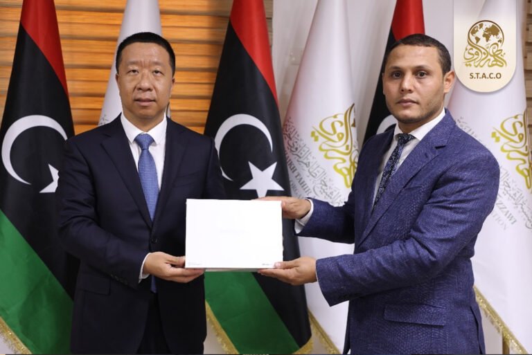 Expanded Meeting Between STACO and the Ambassador of the People’s Republic of China to Libya