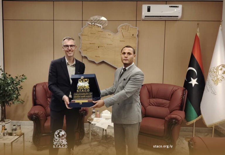 High-Level German Delegation Headed by the Commissioner for Human Rights Visits the Headquarters of the STACO in Tripoli